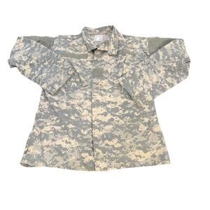 USED ARMY COAT ACU DIGITAL COMBAT UNIFORM SHIRT S 50/50 MATERIAL UCP JACKET TOP